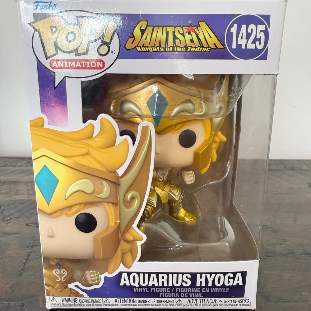 Funko Pop! Saint Seiya Aquarius Hyoga #1425 NIB